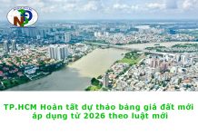 TP.HCM Hoàn tất dự thảo bảng giá đất mới, áp dụng từ 2026 theo luật mới Ảnh bài viết bảng giá đất 2026