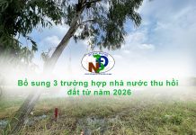 Bổ sung 3 trường hợp nhà nước thu hồi đất từ năm 2026 Ảnh đại diện bài viết Nhonduc.vn