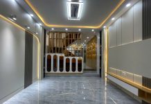Nhà 1 trệt 2 lầu đường 12m KDC Lập Phúc xã Phước Kiển