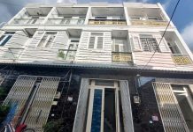 Nhà 1 trệt 2 lầu tại hẻm 845 Nguyễn Bình , xã Nhơn Đức cũ