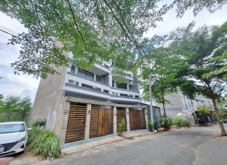Nhà 2 lầu sân thượng tại KDC Thanh Quế đường Nguyễn Bình