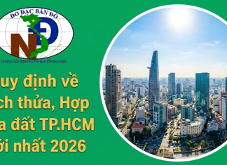 TP.HCM áp dụng thống nhất quy định mới về tách thửa, hợp thửa từ 28/8/2026